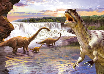 Diplodocus, 260-bitarspussel (B-26999)