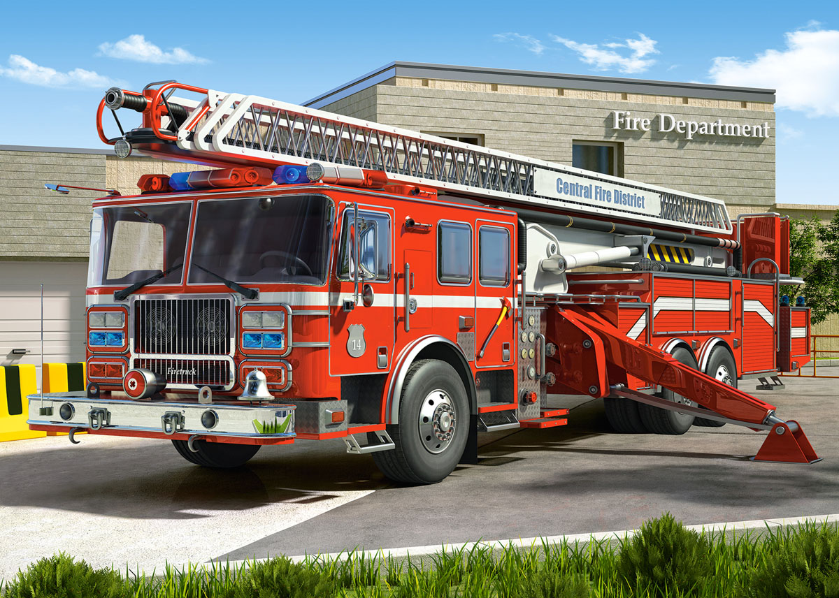 Fire Engine, 260-bitarspussel (B-27040)