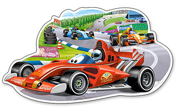 Racing Bolide, puslespil med 12 brikker Maxi (B-120208)