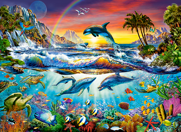 Paradise Cove, 300-bitarspussel (B-030101), TEMA-produkt