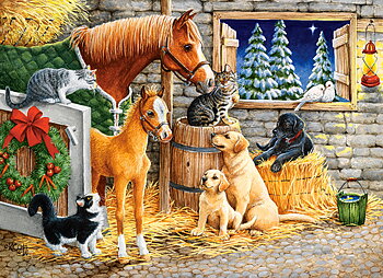 Gathering Friends, puslespil med 300 brikker (B-030255)