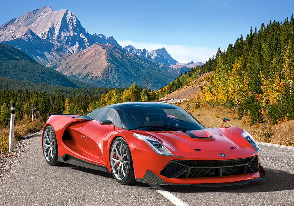 Mountain Ride, puslespil med 500 brikker (B-52967)