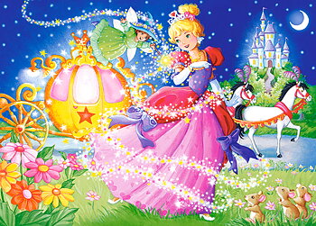 Cinderella, 120-bitarspussel (B-13395)