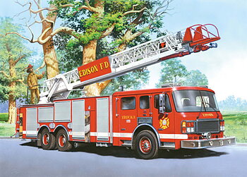 Fire Engine, 60-bitarspussel (B-06595)
