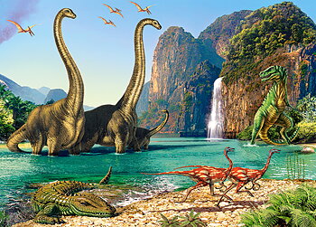 In the Dinosaurs World, 60-bitarspussel (B-06922)