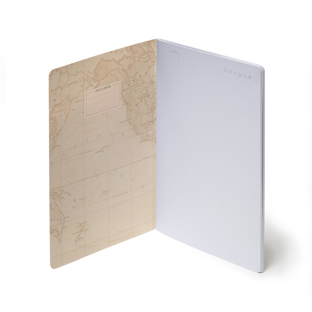 Anteckningsbok, Quaderno Medium, Blank, Travel (A5NOT0023) - 3