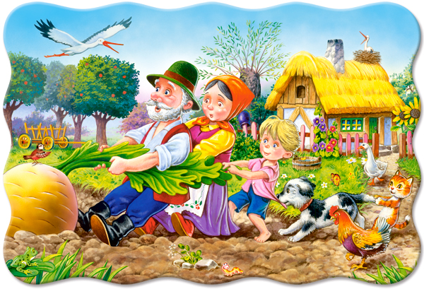 Big Turnip, puslespil med 20 brikker Maxi (C-02283)