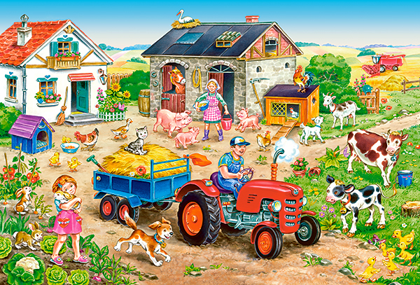 Life on the Farm, 40-bitarspussel Maxi (B-040193)
