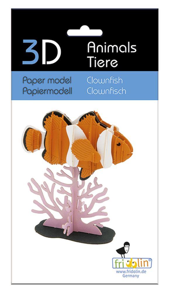 3D-papirmodel, Klovnfisk