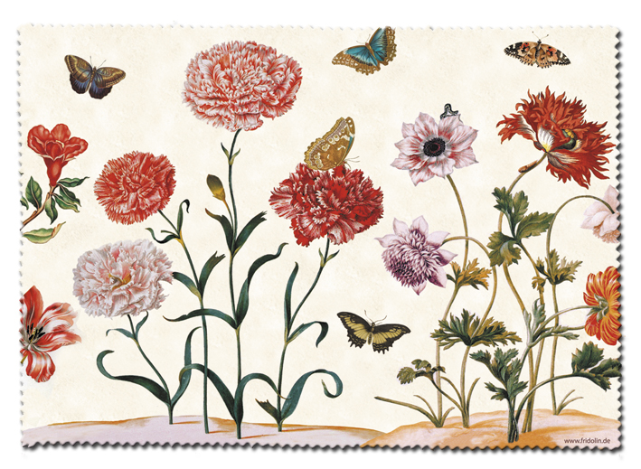 Brilleetui med pudseklud, Maria Sibylla Merian - 2