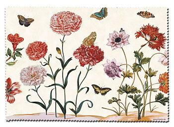 Brilleetui med pudseklud, Maria Sibylla Merian