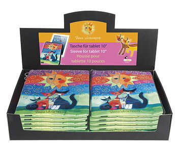 Foderal Tablet 10'', Rosina Wachtmeister, Borddisplay med 12 stk.