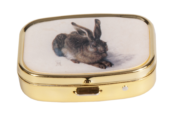 Pilleæske med spejl, Hare, Albrecht Dürer TEMA-produkt