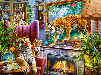Tigers coming to life, puslespil med 3000 brikker (C-300556)