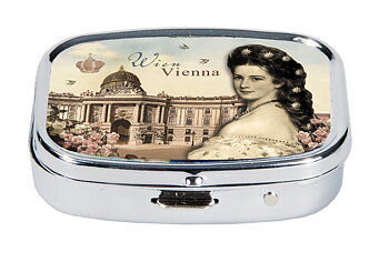 Pilleæske med spejl, Sisi & Hofburg, Wien TEMA-produkt