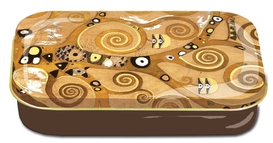 Art-box avlång, Livsträd, Gustav Klimt, TEMA-produkt