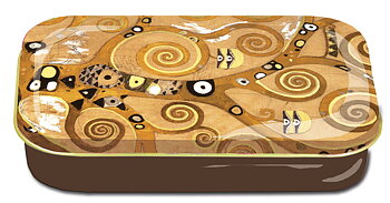 Art-box avlång, Livsträd, Gustav Klimt, TEMA-produkt
