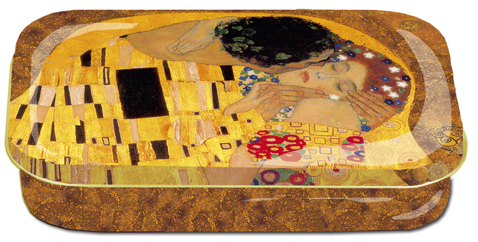 Art-box avlång, Kyssen, Gustav Klimt, TEMA-produkt