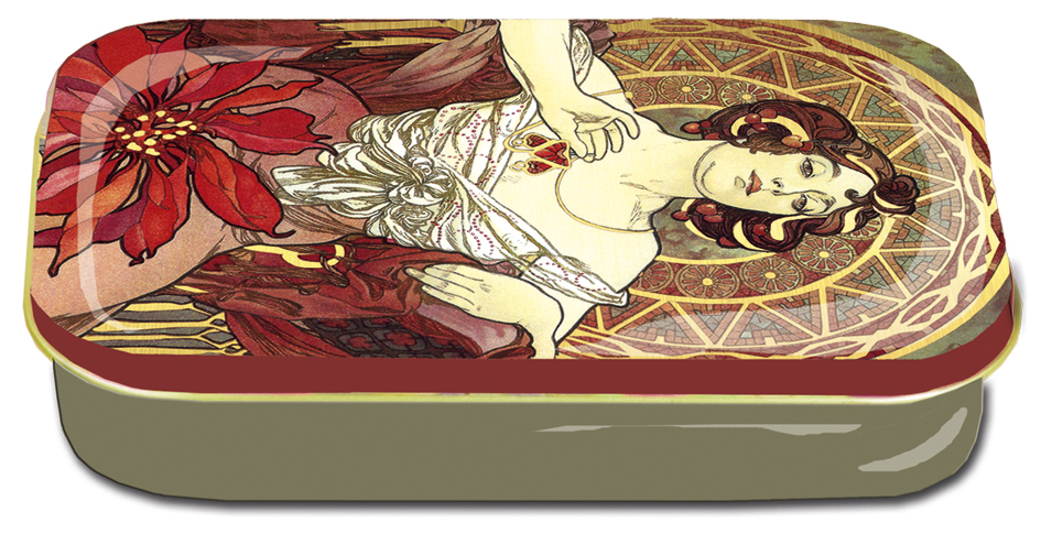 Art-box avlång, Jacqueline, Art Nouveau, TEMA-produkt