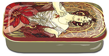 Art-box avlång, Jacqueline, Art Nouveau, TEMA-produkt