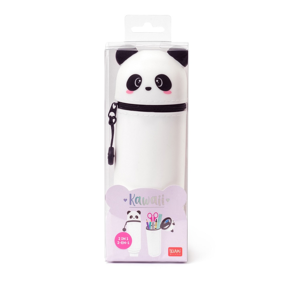 Pennfodral av silikon, Kawaii, Panda