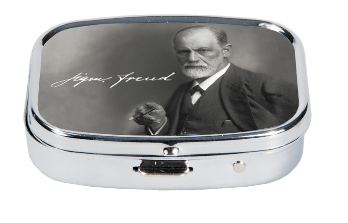 Pilleæske med spejl, Sigmund Freud TEMA-produkt