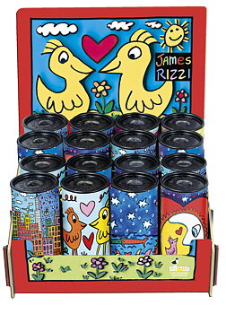 Kalejdoskoper, James Rizzi 1, Borddisplay med 16 stk.