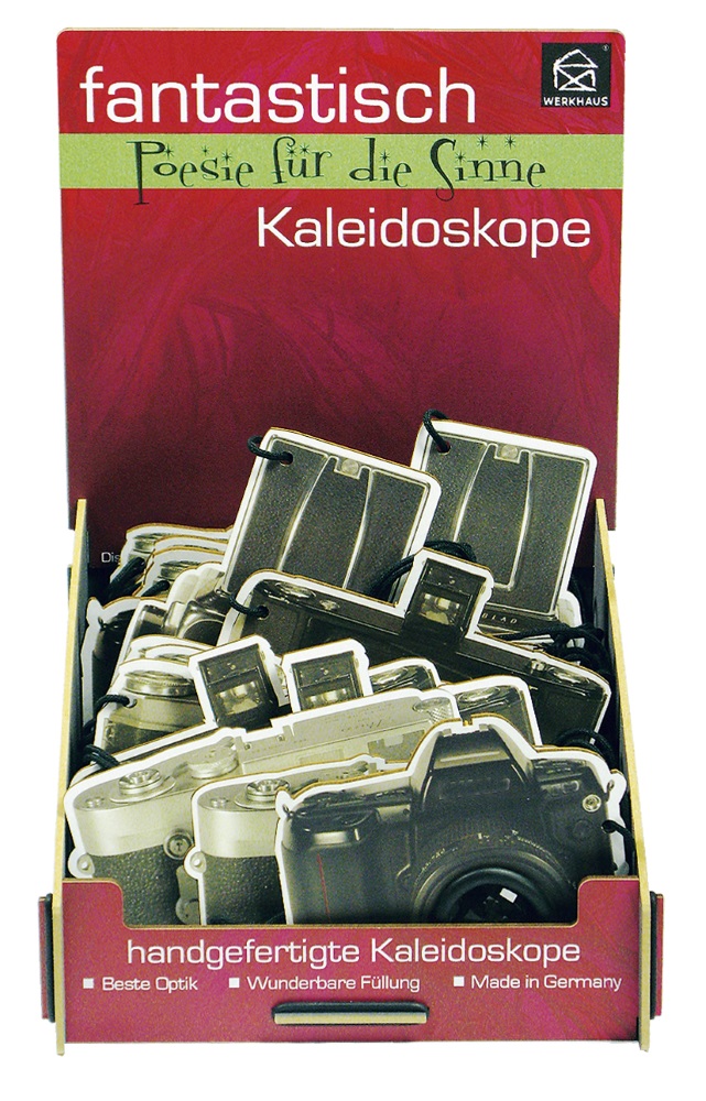 Facetøjne Kamera, Borddisplay med 24 stk.