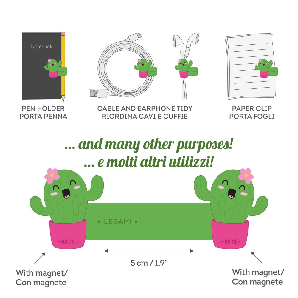 Cable tidy, Cactus, kabelhållare mm - 3