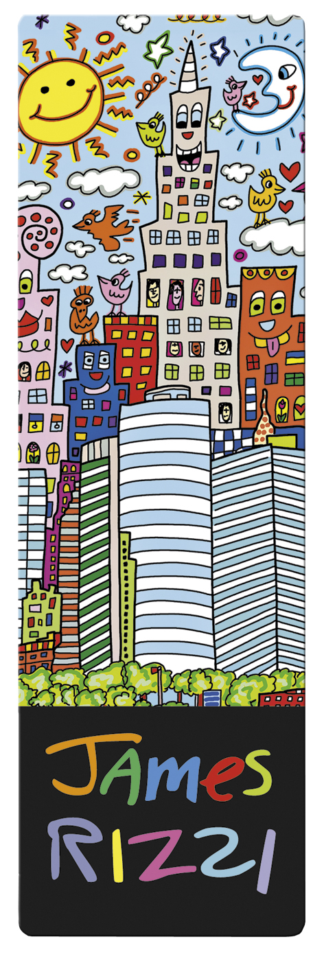 Bogmærke i pap, My New York city, James Rizzi TEMA-produkt