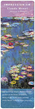 Bogmærke i pap, Åkander II, Claude Monet TEMA-produkt