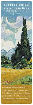 Bogmærke i pap, Cypresser, Vincent van Gogh TEMA-produkt