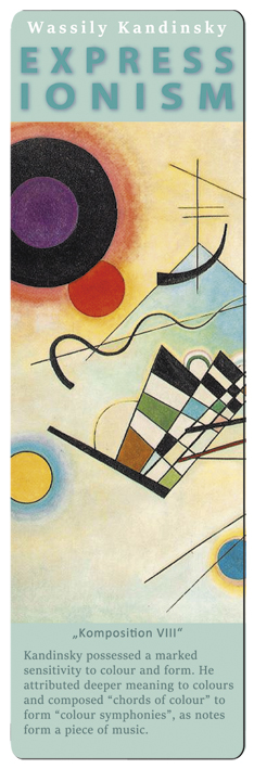 Bogmærke i pap, Komposition VIII, Vasilij Kandinsky TEMA-produkt