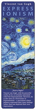 Bogmærke i pap, Stjernenat, Van Gogh TEMA-produkt