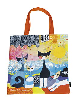 Art Shopping Bag, Merletto nero sole, Rosina Wachtmeister