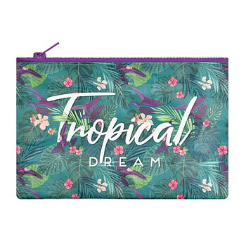 Zipper Pouch, Tropical Dream
