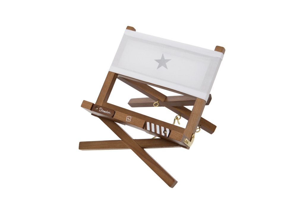 Director's Bookchair, Hvidt stof med stjerne