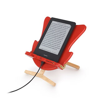 Egg Bookchair, röd