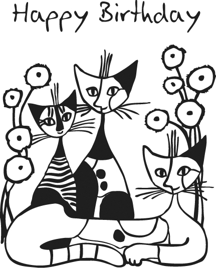 Stämpel, Tea Time, Rosina Wachtmeister - 2