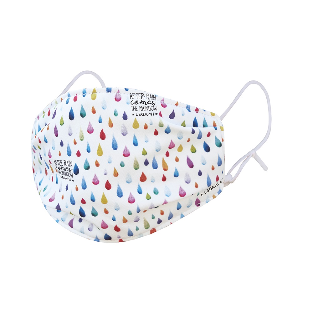 Munskydd/Ansiktsmask av tyg, Kids size, After rain