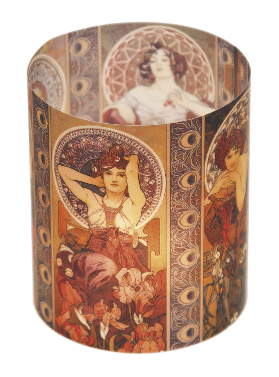 Fyrfadslysskjule, Juveler, Art Nouveau
