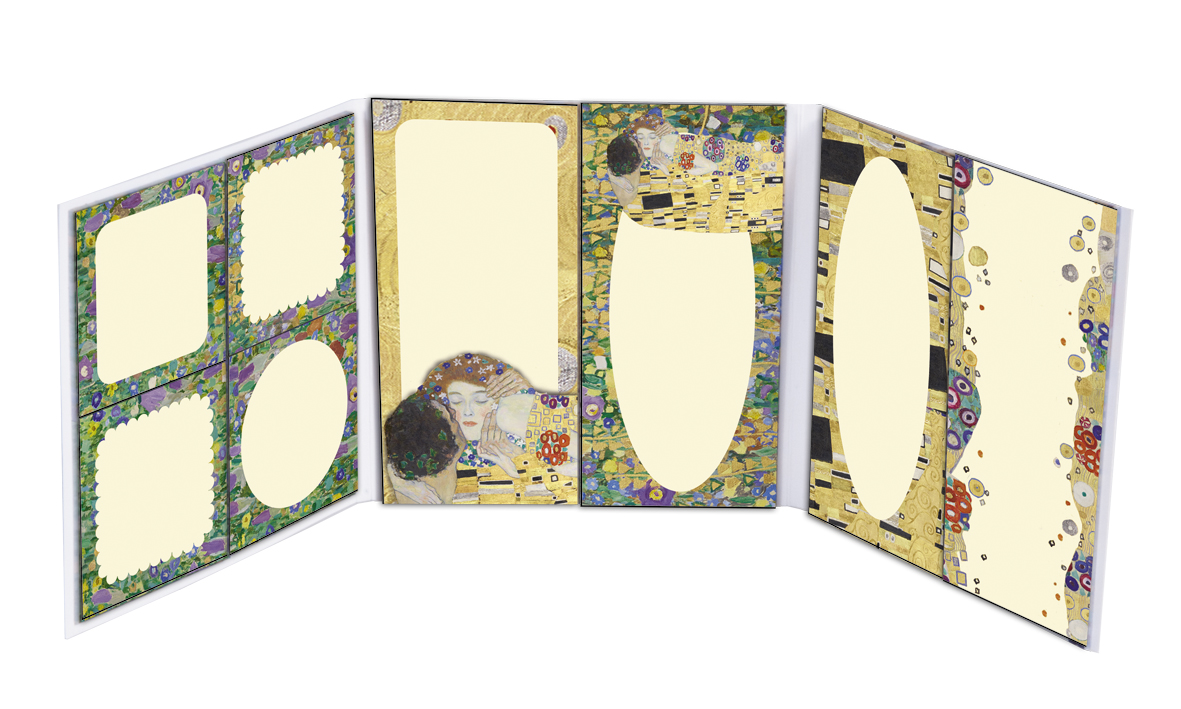 Etiketter, Gustav Klimt, TEMA-produkt
