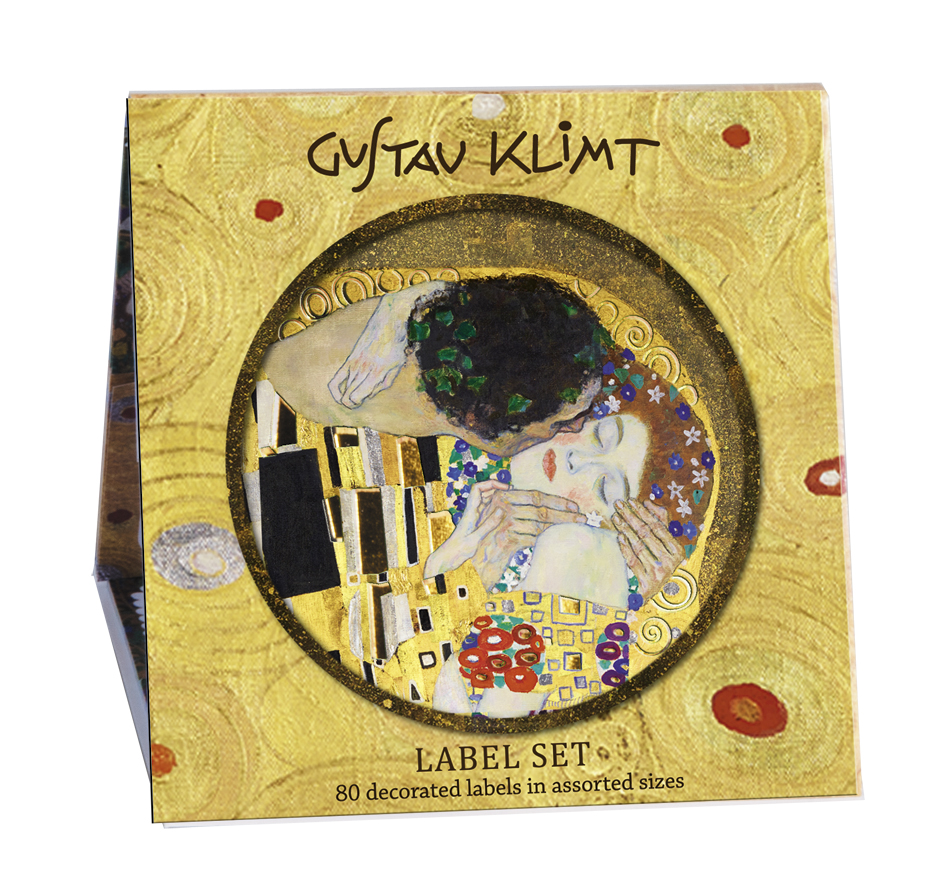 Etiketter, Gustav Klimt, TEMA-produkt - 2