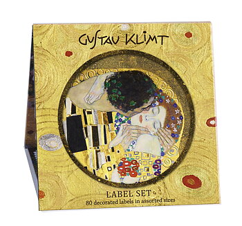 Etiketter, Gustav Klimt, TEMA-produkt