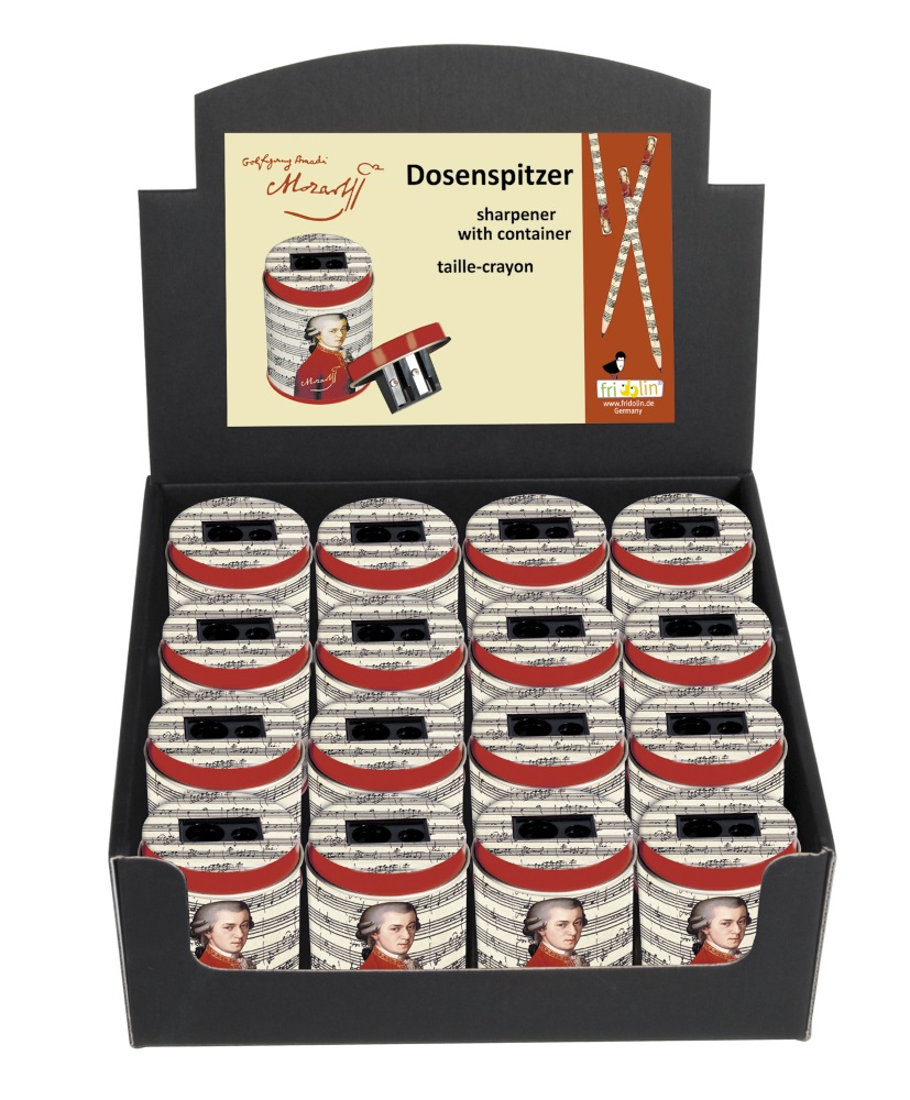 Pennvässare, Wolfgang Amadeus Mozart, Bordsdisplay med 16 st., TEMA-produkt