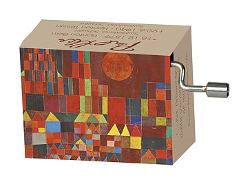 Speldosa, Trollflöjten/Slott och sol, Paul Klee, TEMA-produkt