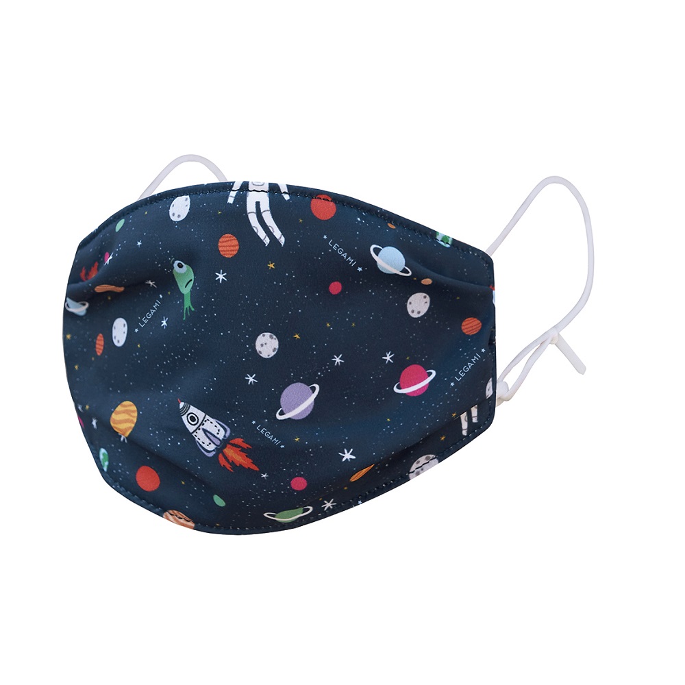 Mundbind/ansigtsmaske af stof, Kids size, Space
