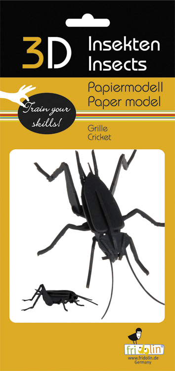 3D-pappersmodell, Syrsa - 2