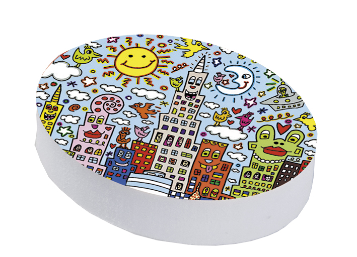 Suddgummin, James Rizzi, Bordsdisplay med 60 st., TEMA-produkt - 2