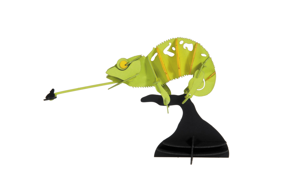 3D-pappersmodell, Kameleont